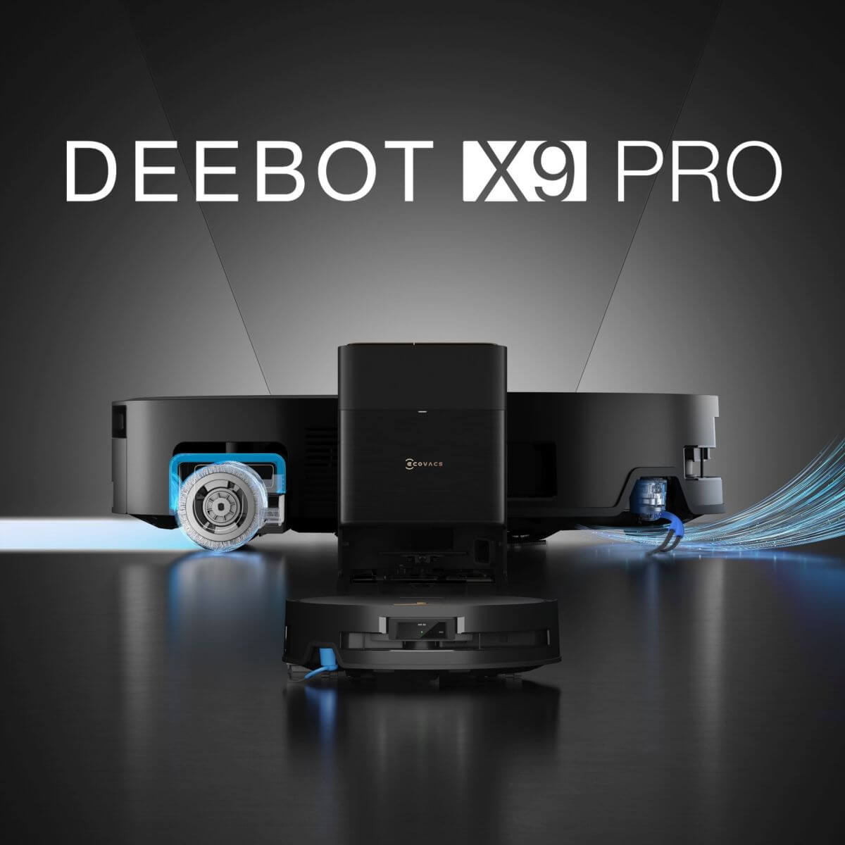 1 1200x1200 2v1 smart robotický vysávač ECOVACS DEEBOT X9 PRO OMNI